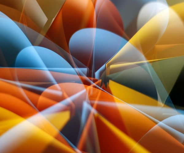 Abstract representation of balance and focus elements